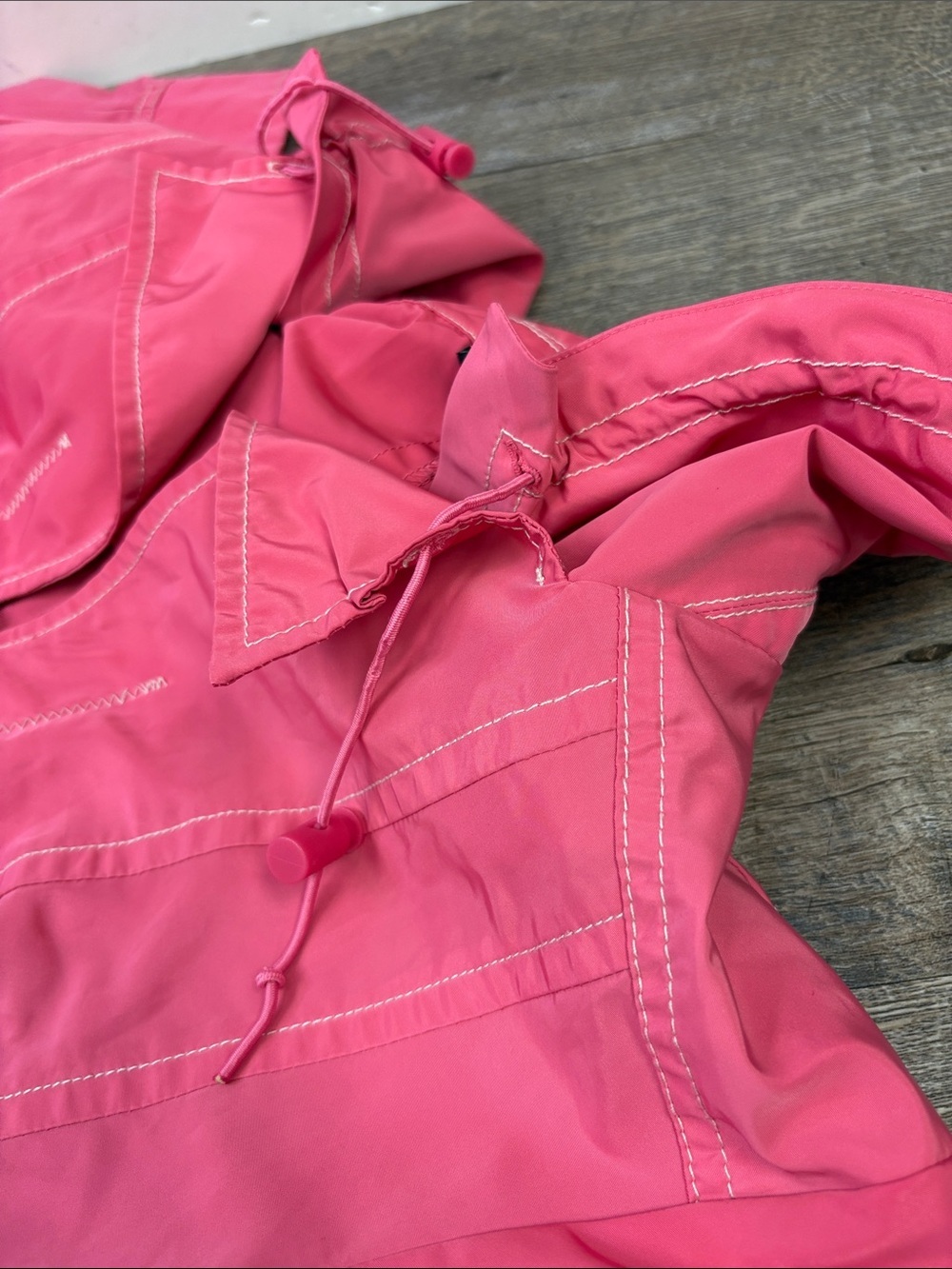 Tribal Bright Pink Tapered Zip Front Jacket Size 6 - Picture 5 of 10